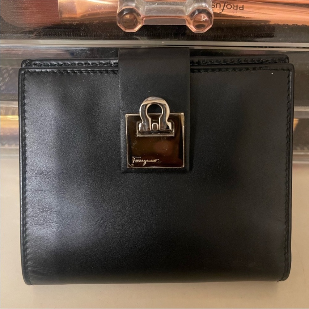 Authentic Salvatore Ferragamo Leather Wallet